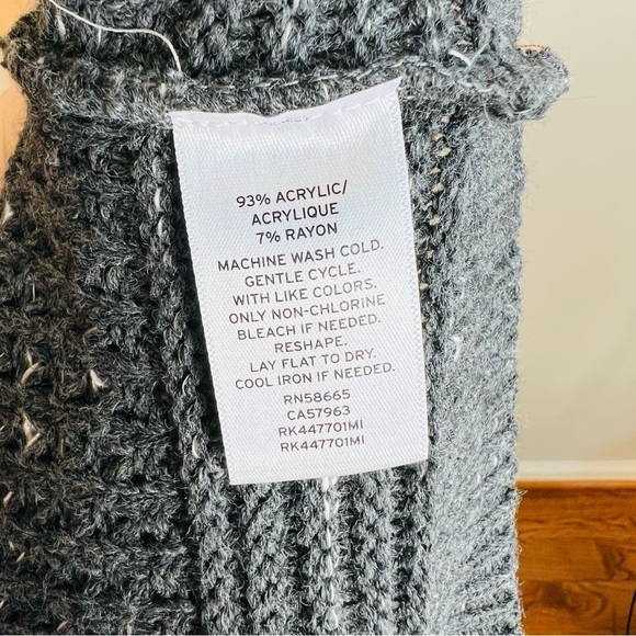 NWT Abound {Nordstrom} mock neck waffle knit cropped sweater - Picture 6 of 6